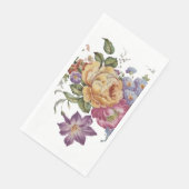 Blumenfantasie serviette (Ecke)