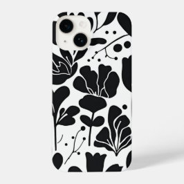 Blumenfantasy: Design-Handy-Fall für schicke Blume iPhone 14 Hülle
