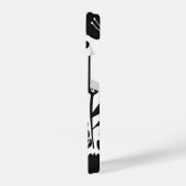 Blumenfantasy: Design-Handy-Fall für schicke Blume iPhone Hülle (Linke Seite)