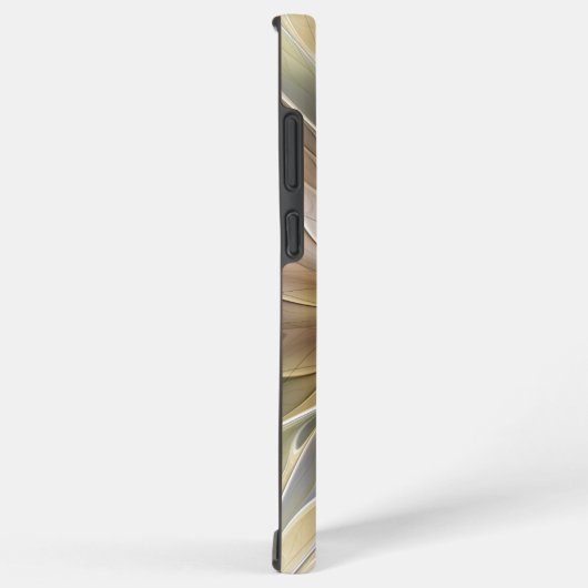 Blumenfantasy Gold Angelpflanzung Abstraktes Frakt Samsung Galaxy Hülle (Rechte Seite)