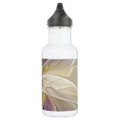 Blumenfantasy Gold Angelpflanzung Abstraktes Frakt Trinkflasche (Rechts)