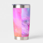 Blumenfantasy personalisierter Thermaltumbler Thermobecher (Rechts)