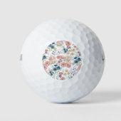 Blumenfarbe für Wasserfarbenfeld Golfball (Vorderseite)