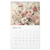 Blumenfarbe Kalender (Feb 2027)