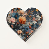 Blumenfarbe Notizblock (Rückseite)