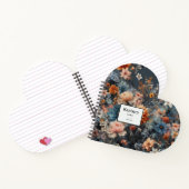 Blumenfarbe Notizblock (Innenseite)