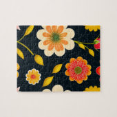 Blumenfarben-Blume Puzzle (Horizontal)