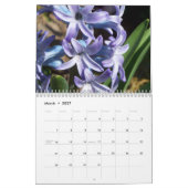 Blumenfarben der violetten Blumen 2020 Kalender (Mär 2027)
