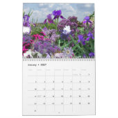 Blumenfarben der violetten Blumen 2020 Kalender (Jan 2027)