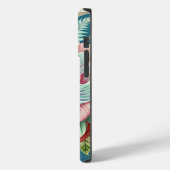 Blumenfarben iPhone 14 Pro Hüllen (Rückseite / Links)