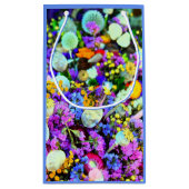 Blumenfarben Kleine Geschenktüte (Rückseite)