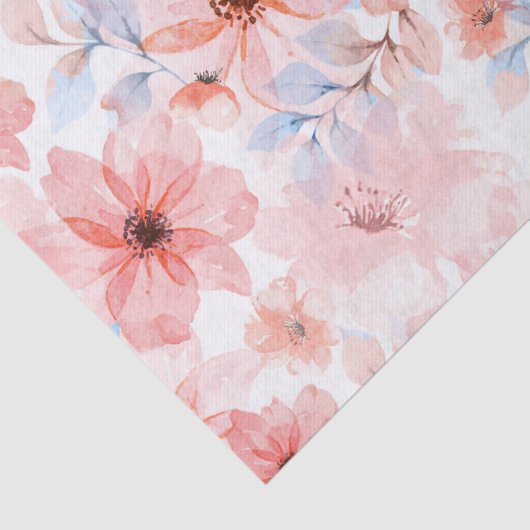 Blumenfarben-Papiertafel Seidenpapier (Detail)