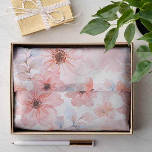 Blumenfarben-Papiertafel Seidenpapier (Geschenk)