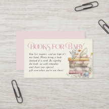 Blumenfarbenbücher für Babykarten