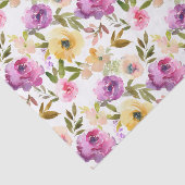 Blumenfarbendekoupage Frühlingsgewebe Seidenpapier (Ausschnitt)