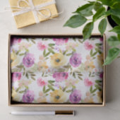 Blumenfarbendekoupage Frühlingsgewebe Seidenpapier (Geschenk)