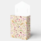 Blumenfarbmuster - rosa, lila, grün geschenkschachtel (Geöffnet)