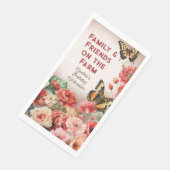 Blumenfarm Party Napkin Serviette (Ecke)