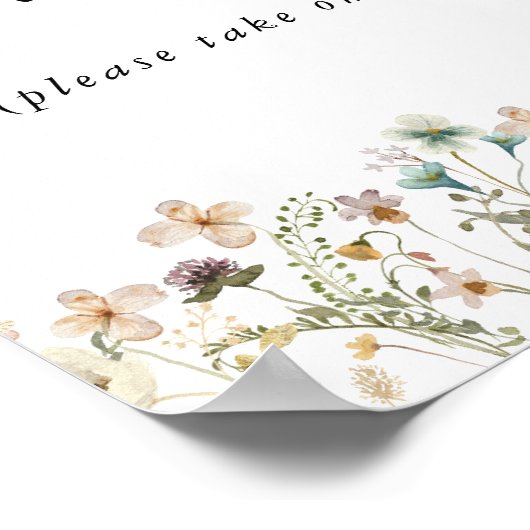 Blumenfavoriten Poster (Ecke)