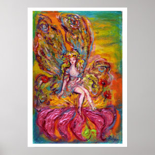 BLUMENFEE AUS IRIS Fantasy Poster