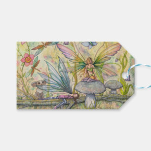 Blumenfee-Fantasie-Kunst-Geschenkanhänger Geschenkanhänger