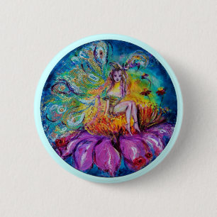 BLUMENFEE IN DER NACHT Fantasy Button