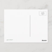 Blumenfee Postkarte (Rückseite)