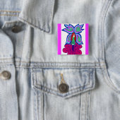 Blumenfeeknopf Button (Beispiel)