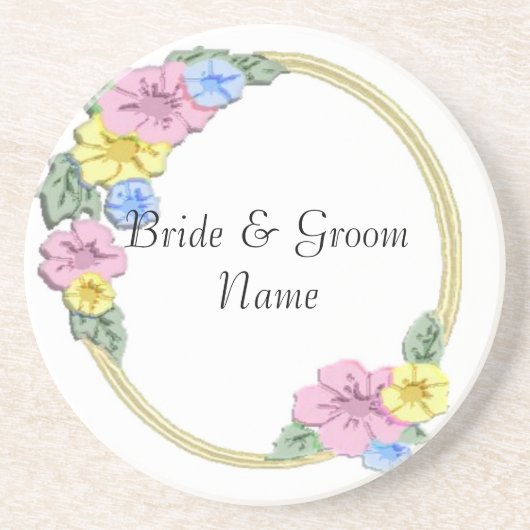 Blumenfeier Untersetzer Hochzeitsempfang (Vorne)