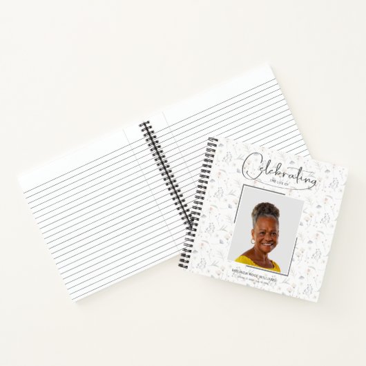 Blumenfeier zum Lebensfeiertag - Gästebuch Notizblock (Innenseite)