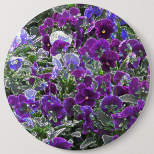Blumenfeld 8420 Stiefmütterchen Button