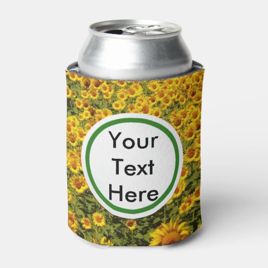 Blumenfeld Dosenkühler (Kanne Vorderseite)