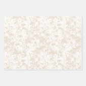 Blumenfeld (Elfenbeinküste - Champagner) Geschenkpapier Set (Vorderseite 2)