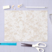 Blumenfeld (Elfenbeinküste - Champagner) Seidenpapier (Handwerk)