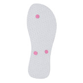 Blumenfeld - Fuchsienfarben Badesandalen (Unterseite)