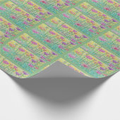 Blumenfeld Geschenkpapier (Ecke)