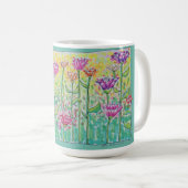 Blumenfeld Kaffeetasse (VorderseiteRechts)