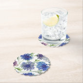 Blumenfeld, lila, blau c untersetzer (Vor Ort)