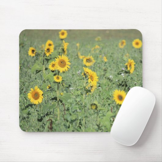 Blumenfeld Mousepad (Mit Mouse)