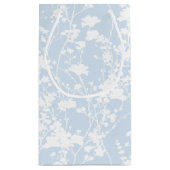 Blumenfeld (Pulver blau) Kleine Geschenktüte (Rückseite)