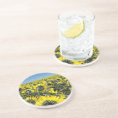 Blumenfeld Sandstein Untersetzer (Seite)