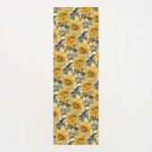 Blumenfeld Yogamatte (Rückseite)