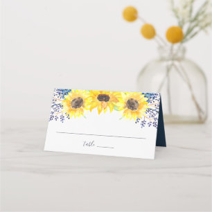 Blumenfelder Hochzeit Platzkarte