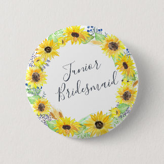 Blumenfelder Junior Bridesmaid Button