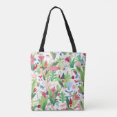 Blumenfelder: Muster für Aquarelle Tasche (Rückseite)