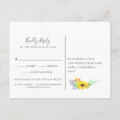 Blumenfelder UAWG Postkarte mit Wahlmöglichkeiten (Rückseite)