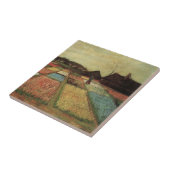 Blumenfelder von Vincent van Gogh Fliese (Seite)