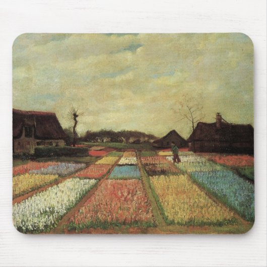 Blumenfelder von Vincent van Gogh Mousepad (Vorne)