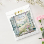 Blumenfenster mit Gratex-Herzfarbe Geschenktütchen (Versiegelt)