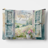 Blumenfenster mit Gratex-Herzfarbe Zubehörtasche (Vorderseite)